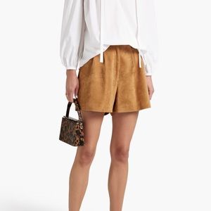 Derek lam 10 Crosby Shirred cotton-blend poplin blouse
